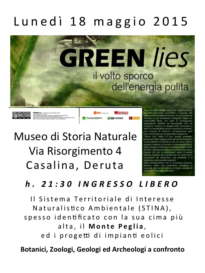 Green Lies manifesto