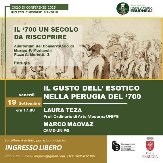 Il gusto dell&#039;esotico nella Perugia del &#039;700
