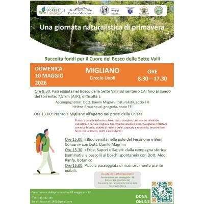 Una giornata naturalistica di primavera