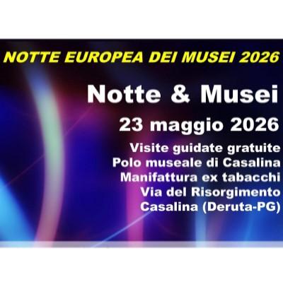 Notte Europea dei Musei 2026